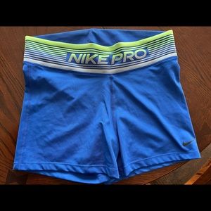 Nike Pro workout shorts